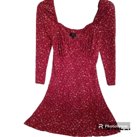 Trixxi Clothing Co boho peasant dress sz S NEW